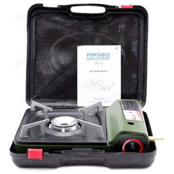 Плита газовая ZB-16 турист+переходник