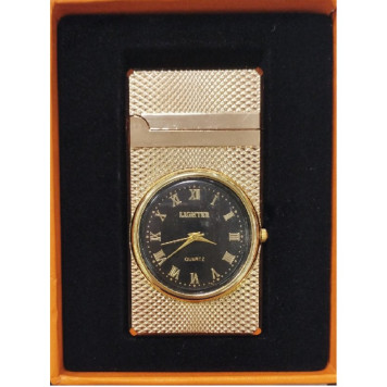 Зажигалка с часами в подарочной упаковке-2