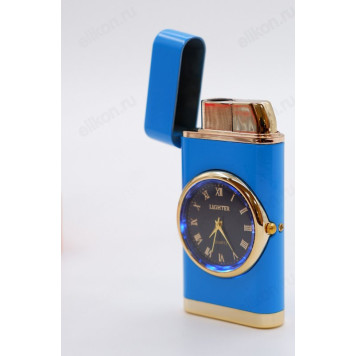 Зажигалка с часами в подарочной упаковке-5