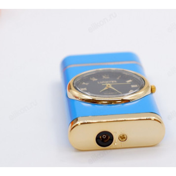 Зажигалка с часами в подарочной упаковке-6