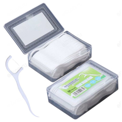 Набор зубочисток с зубной нитью ZK-383-3