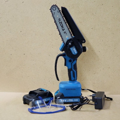 Пила садовая 2аккум ZOKA 6"+8" ZK-6/8