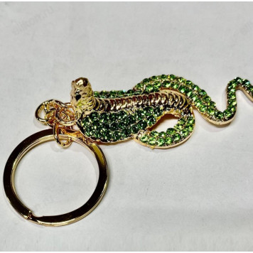 Сувенир брелок Змея стразы 12шт-1