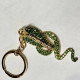 Сувенир брелок Змея стразы 12шт