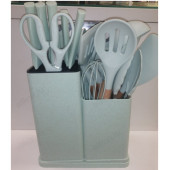 Набор кухонный силикон с ножами KITCHEN KNIVES DF-W020D Набор кухонный силикон с ножами KITCHEN KNIVES DF-W020D