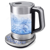 Чайник стеклянный KITFORT KT-616 (1,5л)