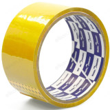 Лента клейкая 48мм Klebebander желтая