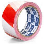 Лента для ограждений неклейкая 50мм бело-красная арт.520 Klebebander/8