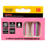Кассеты сменные для Kodak LADY Prem Razor 5 (3 кассеты)