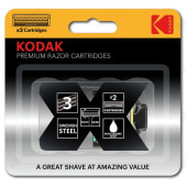 Кассеты сменные для Kodak Prem Razor 3 (2 кассеты) подходит к Mac3 и Mac3 turbo