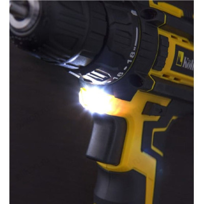 Аккумуляторная дрель-шуруповерт Kolner KCD 18/2С 8020100503-4