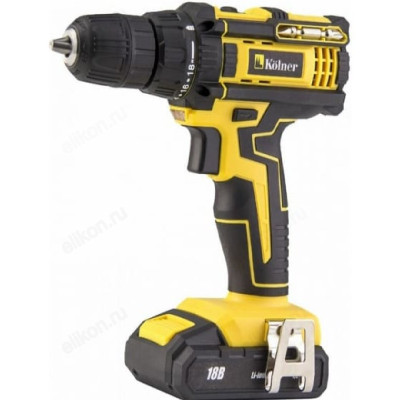 Аккумуляторная дрель-шуруповерт Kolner KCD 18/2С 8020100503