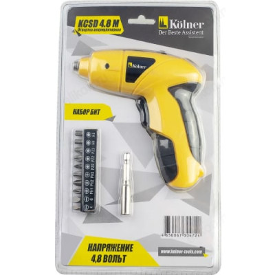 Отвертка аккумуляторнаяKolner KCSD 4,8М-6