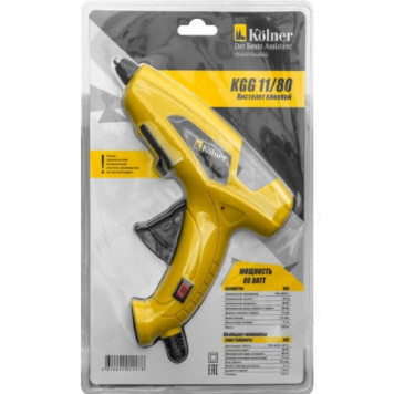 Пистолет клеевой Kolner KGG 11/80-5