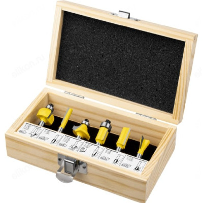 Набор фрез по дереву Kolner KMC 8/6