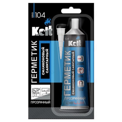Герметик KOLT силиконовый санитарный. 62917