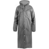 Дождевик Komfi EVA12GR с капюшоном на кнопках СЕРЫЙ