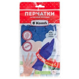 Перчатки латексные HB004G прочные (XL) Komfi