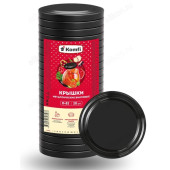 Крышка винтовая Твист-Офф 82 KVR4BL черн. Komfi