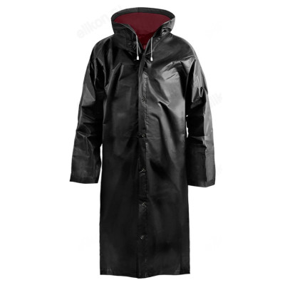 Дождевик Komfi ПВХ двухслойный кнопки 150мк STRBL1