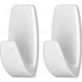 Крючки самоклеящиеся Контакт 24572 белые