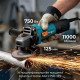Углошлифовальная машина Кратон Home AGH-750-125
