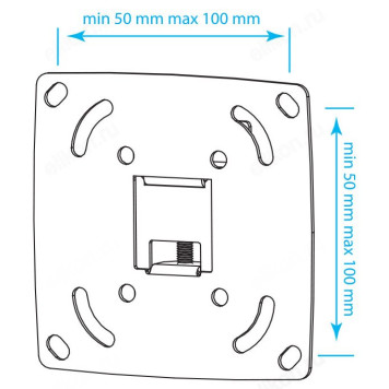 Кронштейн ЖК Kromax Optima-100-2