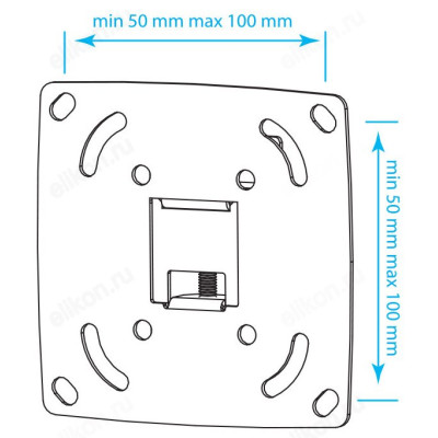 Кронштейн ЖК Kromax Optima-100-2