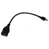 Кабель USB - micro USB 0,2м (гн/шт) OTG Krouss