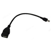 Кабель USB - micro USB 0,2м (гн/шт) OTG Krouss