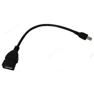 Кабель USB - micro USB 0,2м (гн/шт) OTG Krouss