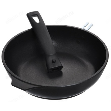 Сковорода KUKMARA АП 240/60мм с246а съемная ручка без крышки в коробке