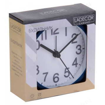 Будильник Ladecor Chrono 529-017, синий-3