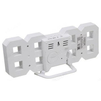 Часы-будильник Ladecor 529-119, пластик, черные-2