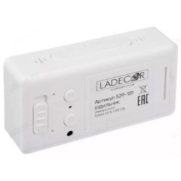 Будильник LADECOR 529-181-3
