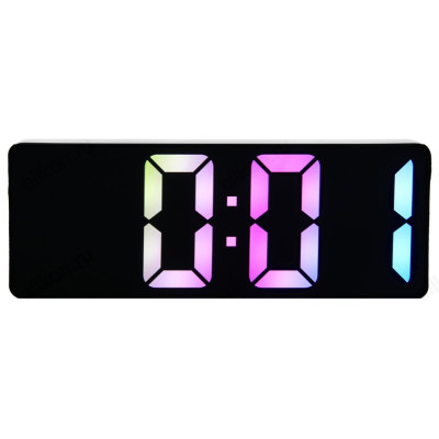 Будильник электронный LADECOR CHRONO 529-313 белый