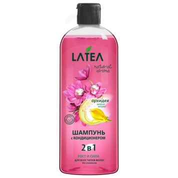 Шампунь с кондиционером 2в1 Latea Рост и сила, 370 мл