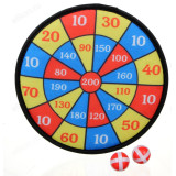 Игра Дартс на липучках LDGames (341-122) 28см, 2 мяча, пластик, бумага, BL-603