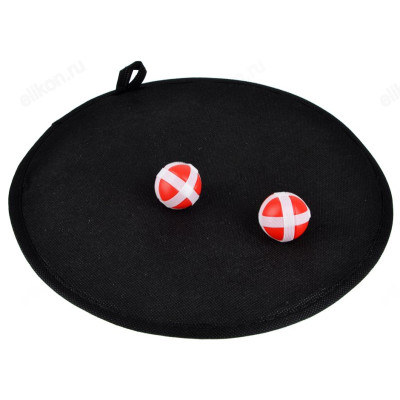 Игра Дартс на липучках LDGames (341-122) 28см, 2 мяча, пластик, бумага, BL-603-4