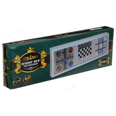 Игра магнитная набор 3в1 LDGames 539-078-5