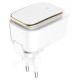 Сетевое зарядное устройство Ldnio A3305, White/Gold