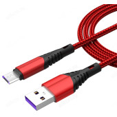 Кабель LDNIO LS431/ USB Micro/ 1m/ 2.4A/ медь: 86 жил/ Нейлоновая оплетка/ Red (отдел)