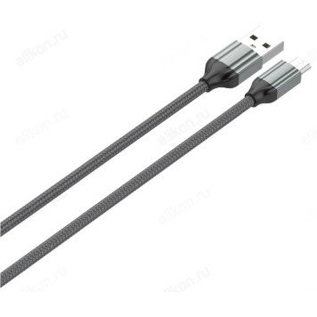 Кабель LDNIO LS431/ USB Micro/ 1m/ 2.4A/ Grey