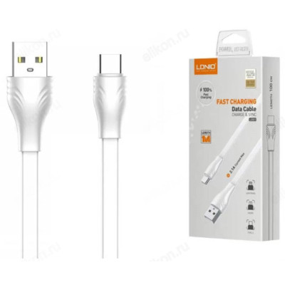 Кабель LDNIO LS551/ USB кабель Type-C