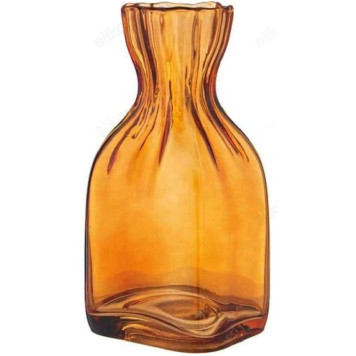 Ваза 25см Candy amber стекло 182-1035
