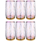 Стакан набор 6шт Revolution лиловая дымка 330мл 194-863