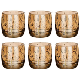 Стакан набор 6шт Revolution мед 310мл 194-865