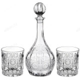 Набор для виски MUZA CRYSTAL 3пр 195-188