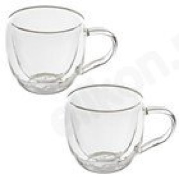 Чашка стекло двойная 2шт LEONORD AROMA 150мл 008243-1