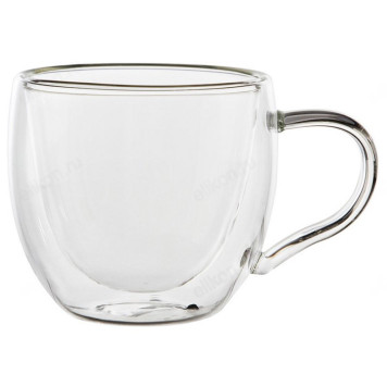 Чашка стекло двойная 2шт LEONORD AROMA 150мл 008243-2